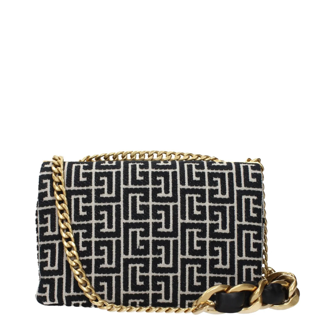Balmain Sample Sale | Balmain Black Fabric Crossbody Bag - | Designer outlet