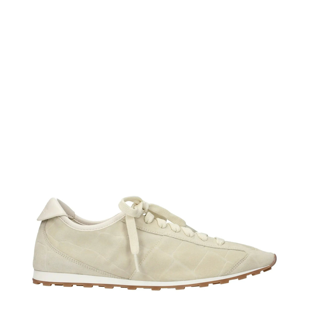 Jacquemus Sample Sale | Jacquemus Beige Leather Sneakers - | Designer outlet