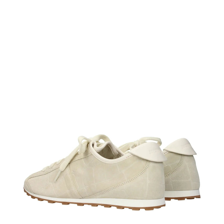Jacquemus Sample Sale | Jacquemus Beige Leather Sneakers - | Designer outlet