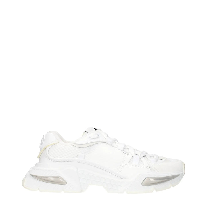 Dolce &amp; Gabbana Sample Sale | Dolce &amp; Gabbana White Fabric Athletic Sneakers - | Designer outlet