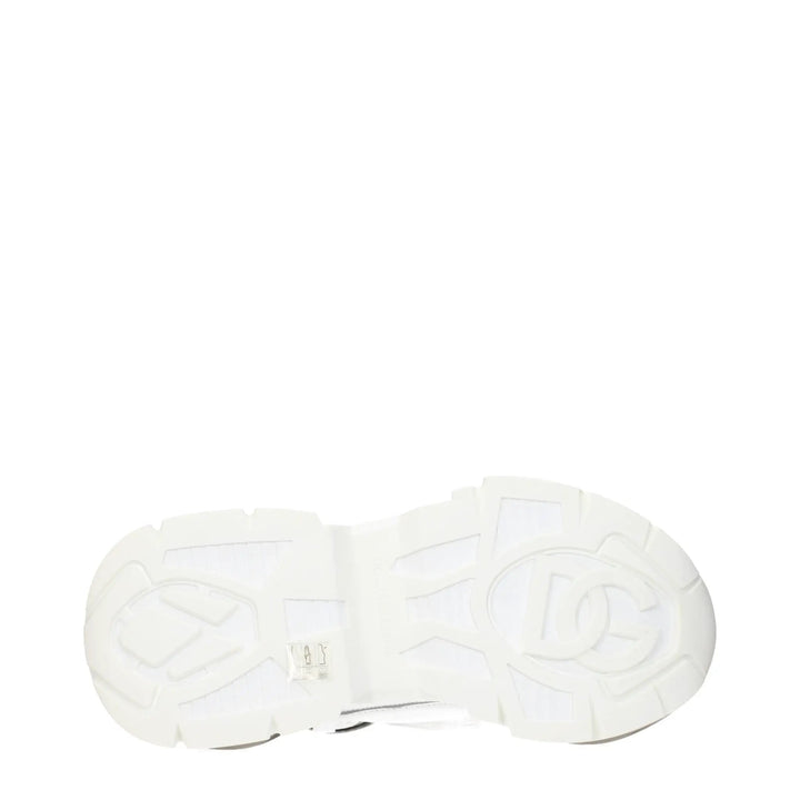 Dolce &amp; Gabbana Sample Sale | Dolce &amp; Gabbana White Fabric Athletic Sneakers - | Designer outlet