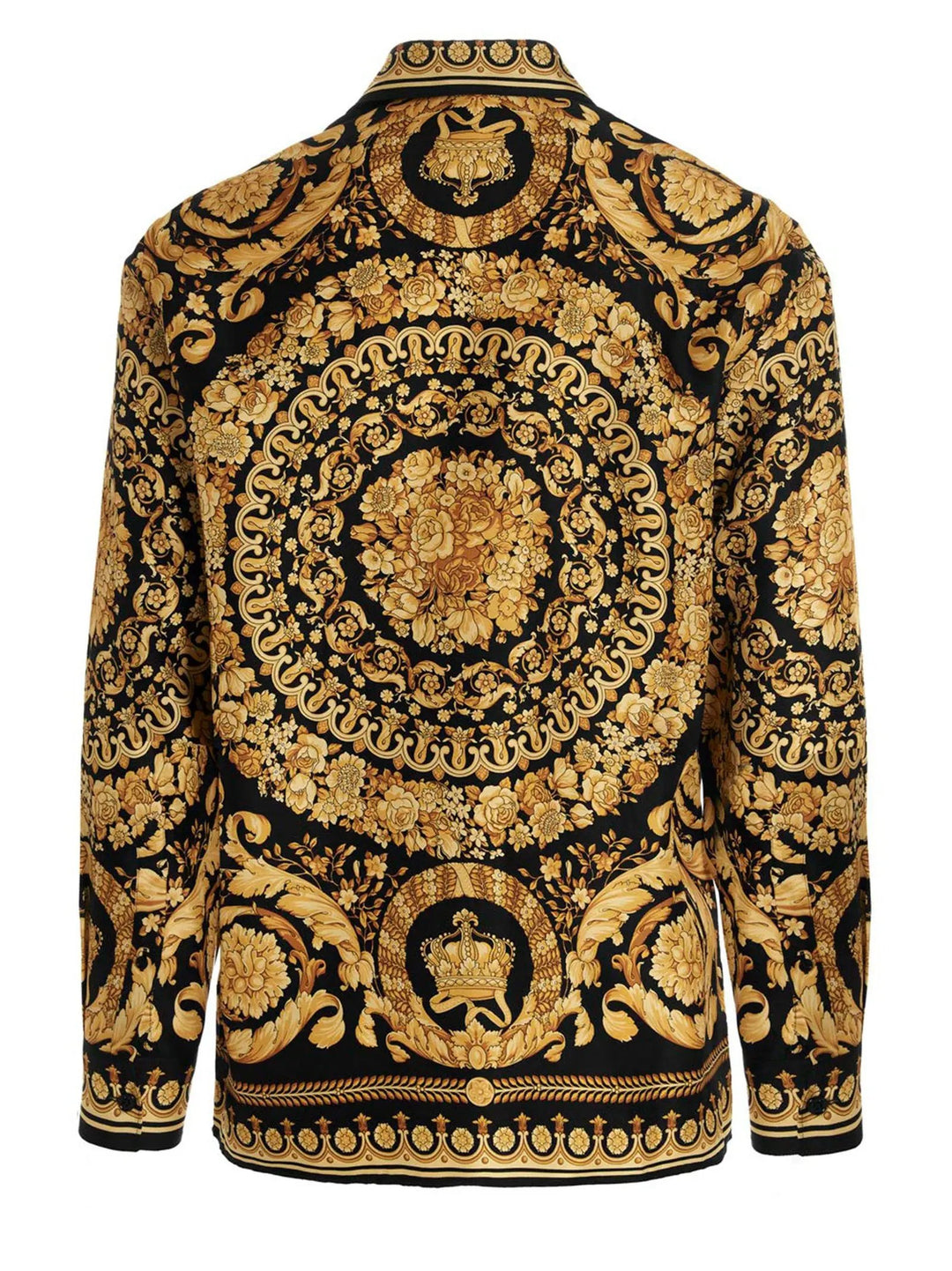 Versace Sample Sale | Versace Gold Silk Blouse - | Designer outlet