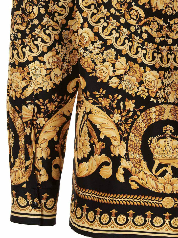 Versace Sample Sale | Versace Gold Silk Blouse - | Designer outlet
