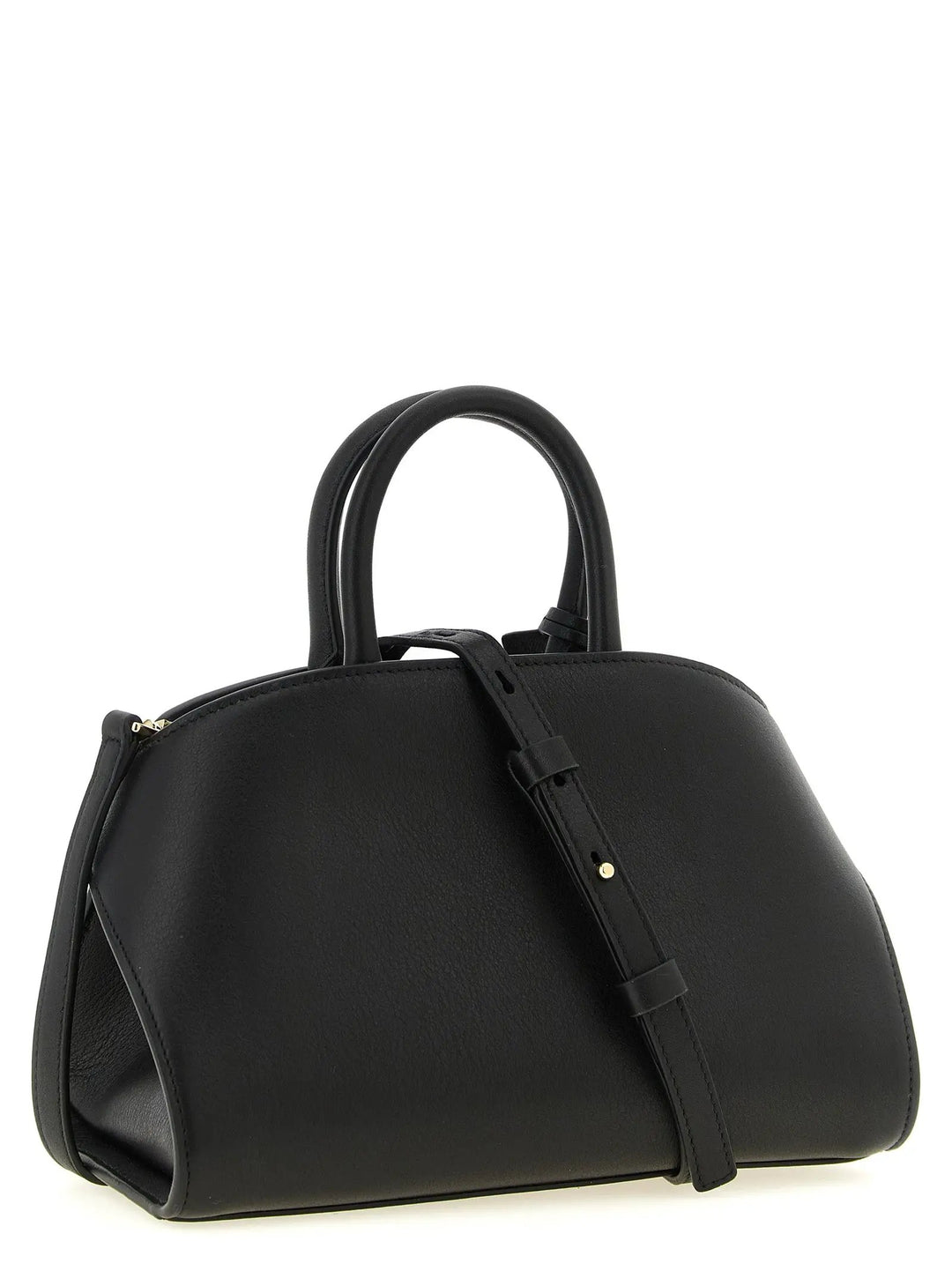 Ferragamo Sample Sale | Ferragamo Black Calfskin Handbag - | Designer outlet
