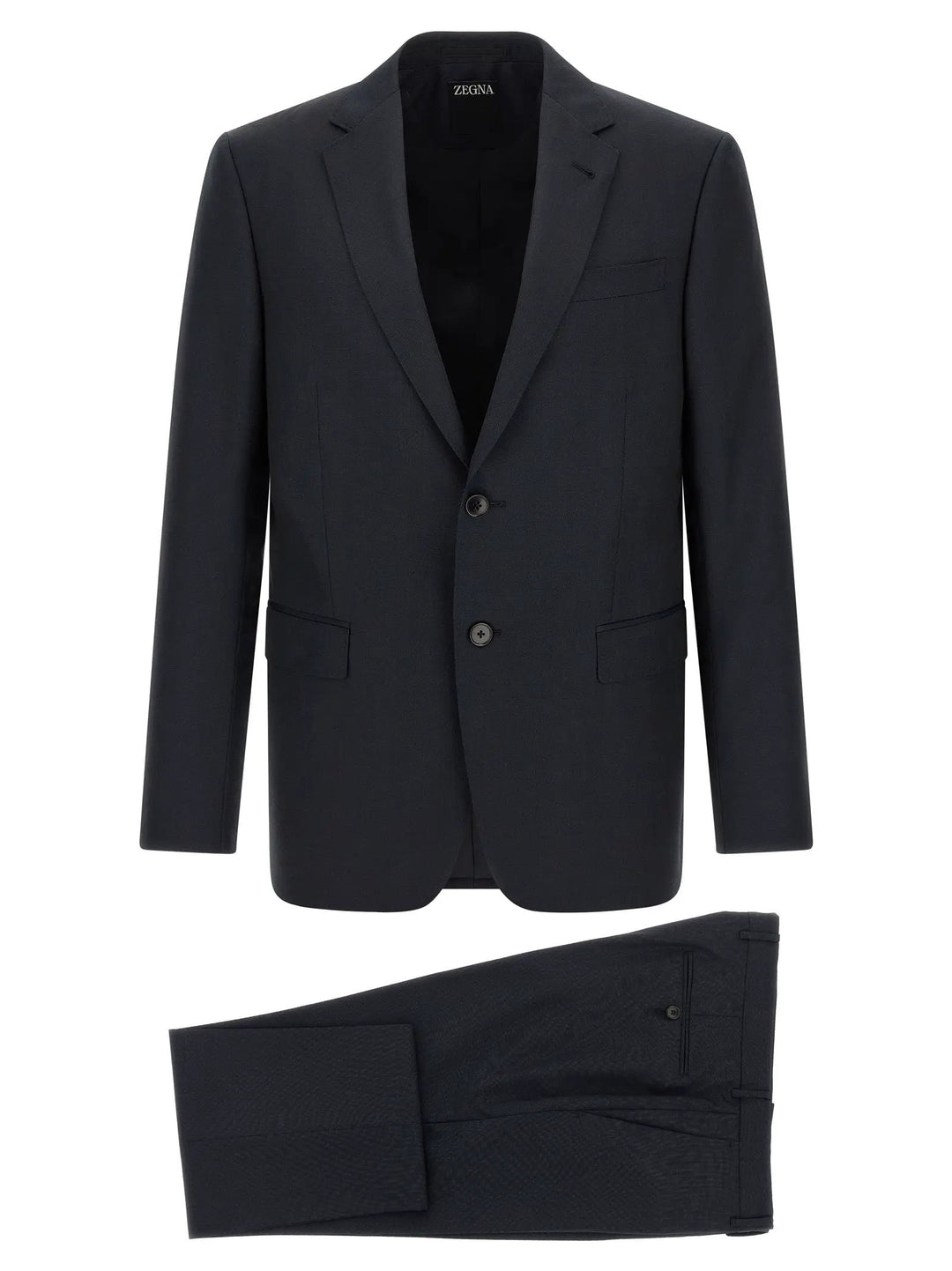 ZEGNA Sample Sale | ZEGNA Blue Wool Two-Piece Suit - | Designer outlet