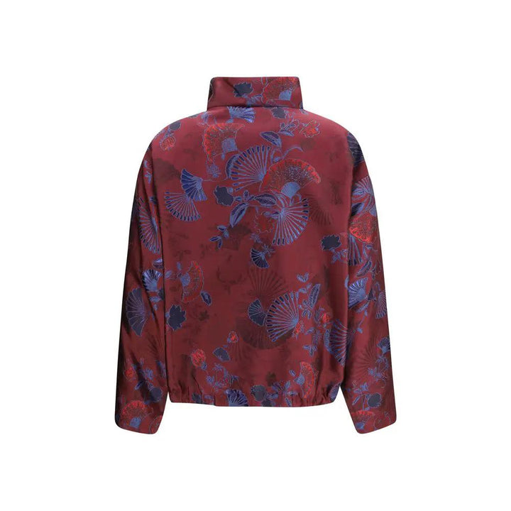 Giorgio Armani Sample Sale | Giorgio Armani Bordeaux Polyester Full-Length Jacket - | Designer outlet
