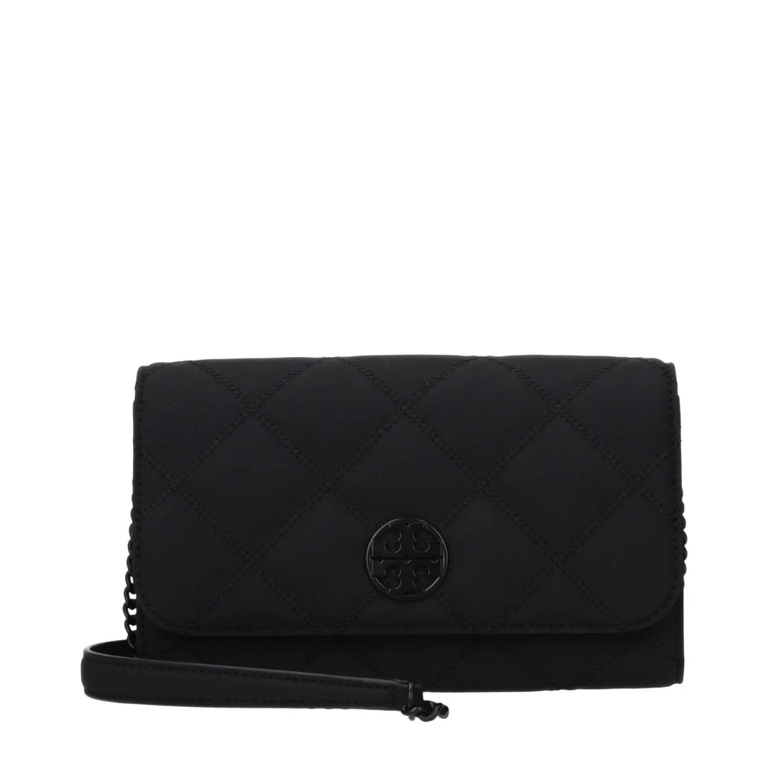 Tory Burch Sample Sale | Tory Burch Black Leather Clutch Bag - | Designer outlet
