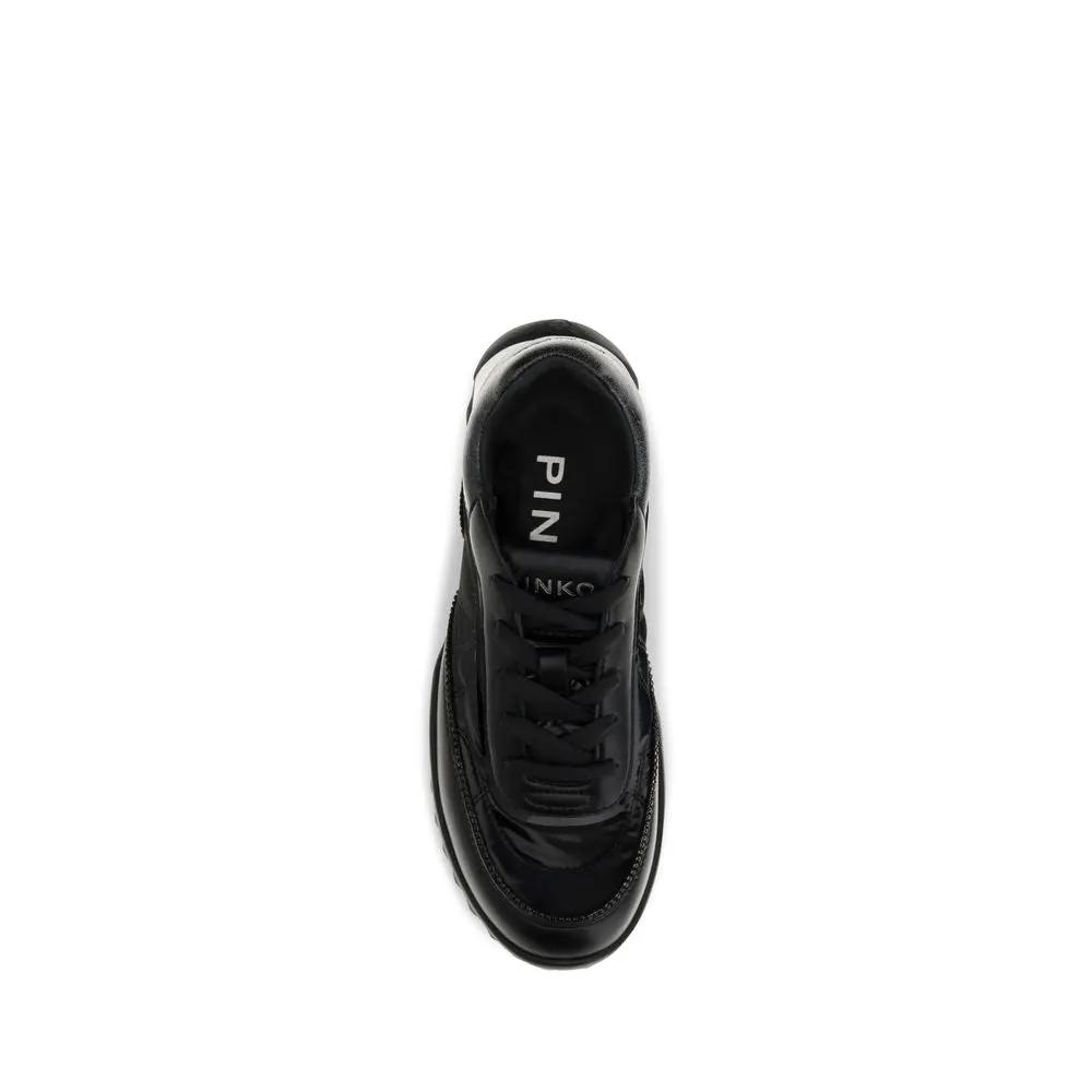 PINKO Sample Sale | PINKO Black Fabric Low Top Sneakers - | Designer outlet