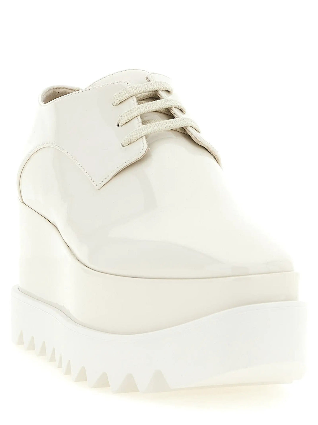 Stella McCartney Sample Sale | Stella McCartney White Polyethylene Wedge Sandals - | Designer outlet