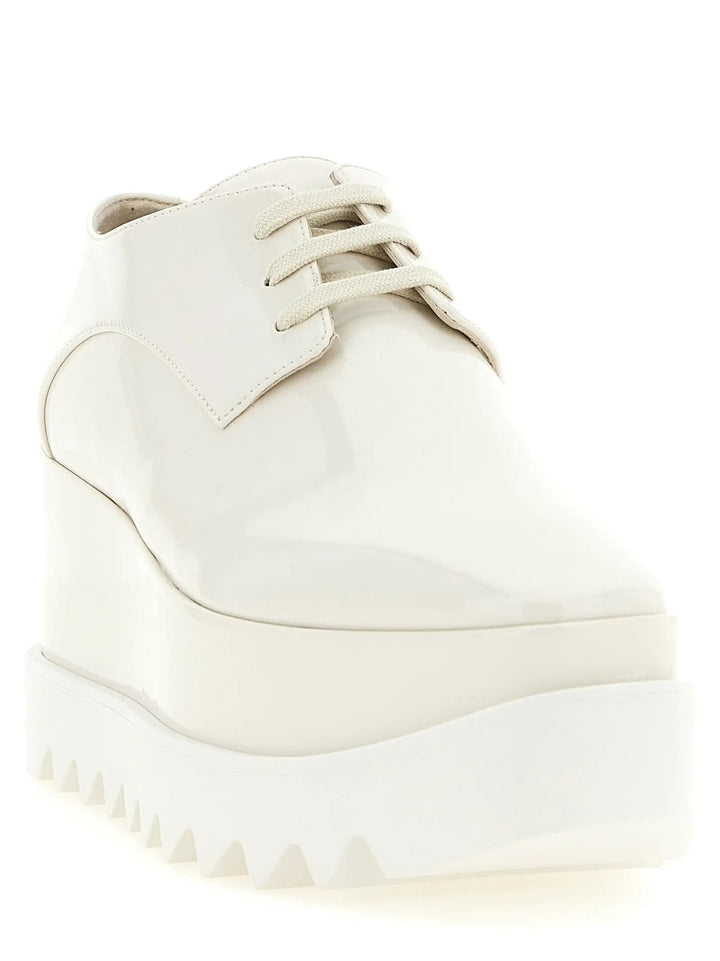 Stella McCartney Sample Sale | Stella McCartney White Polyethylene Wedge Sandals - | Designer outlet