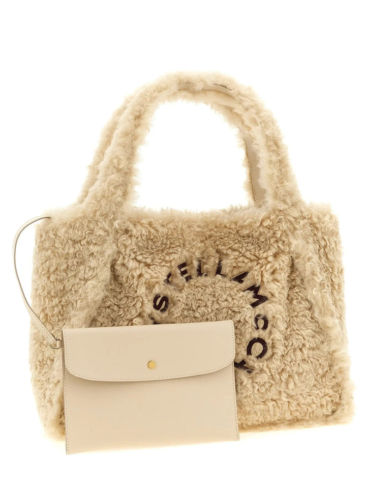 Stella McCartney Sample Sale | Stella McCartney Beige Polyester Tote Bag - | Designer outlet