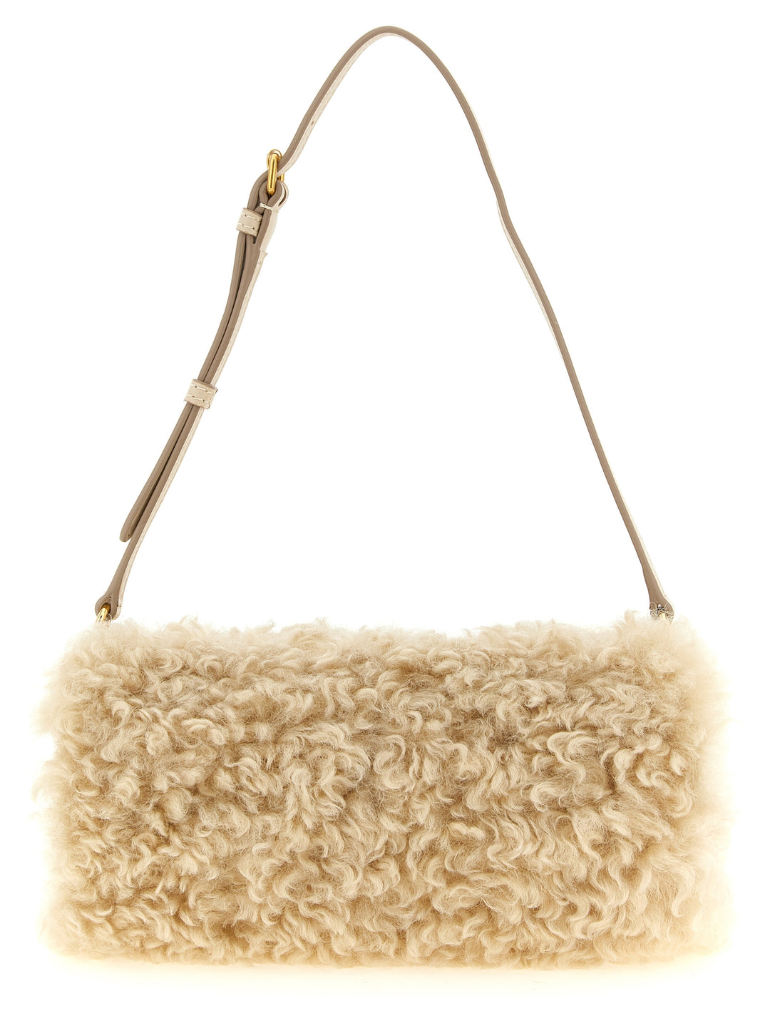 Stella McCartney Sample Sale | Stella McCartney Beige Polyester Clutch Bag - | Designer outlet