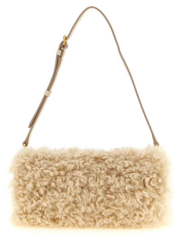 Stella McCartney Sample Sale | Stella McCartney Beige Polyester Clutch Bag - | Designer outlet