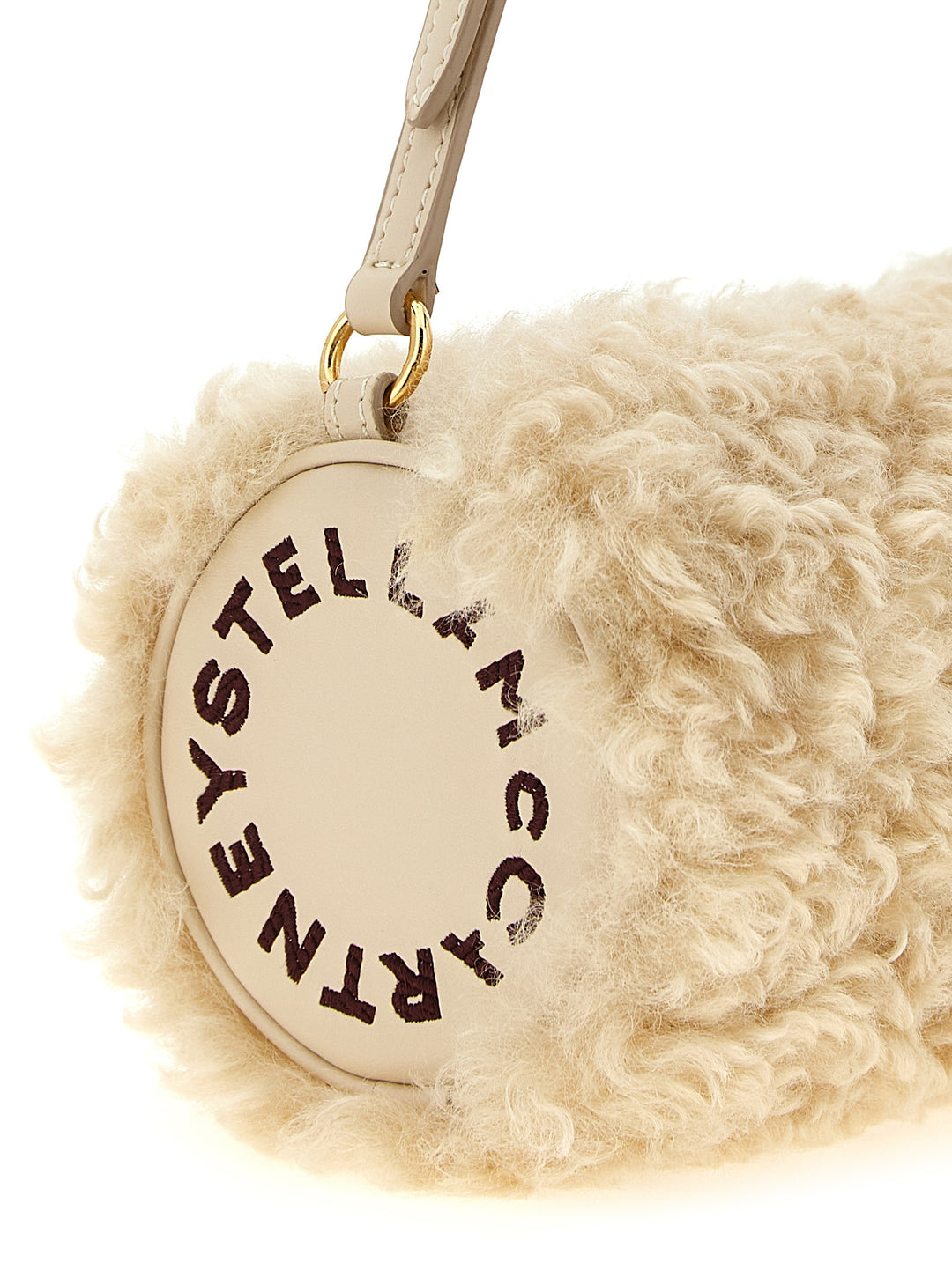 Stella McCartney Sample Sale | Stella McCartney Beige Polyester Clutch Bag - | Designer outlet