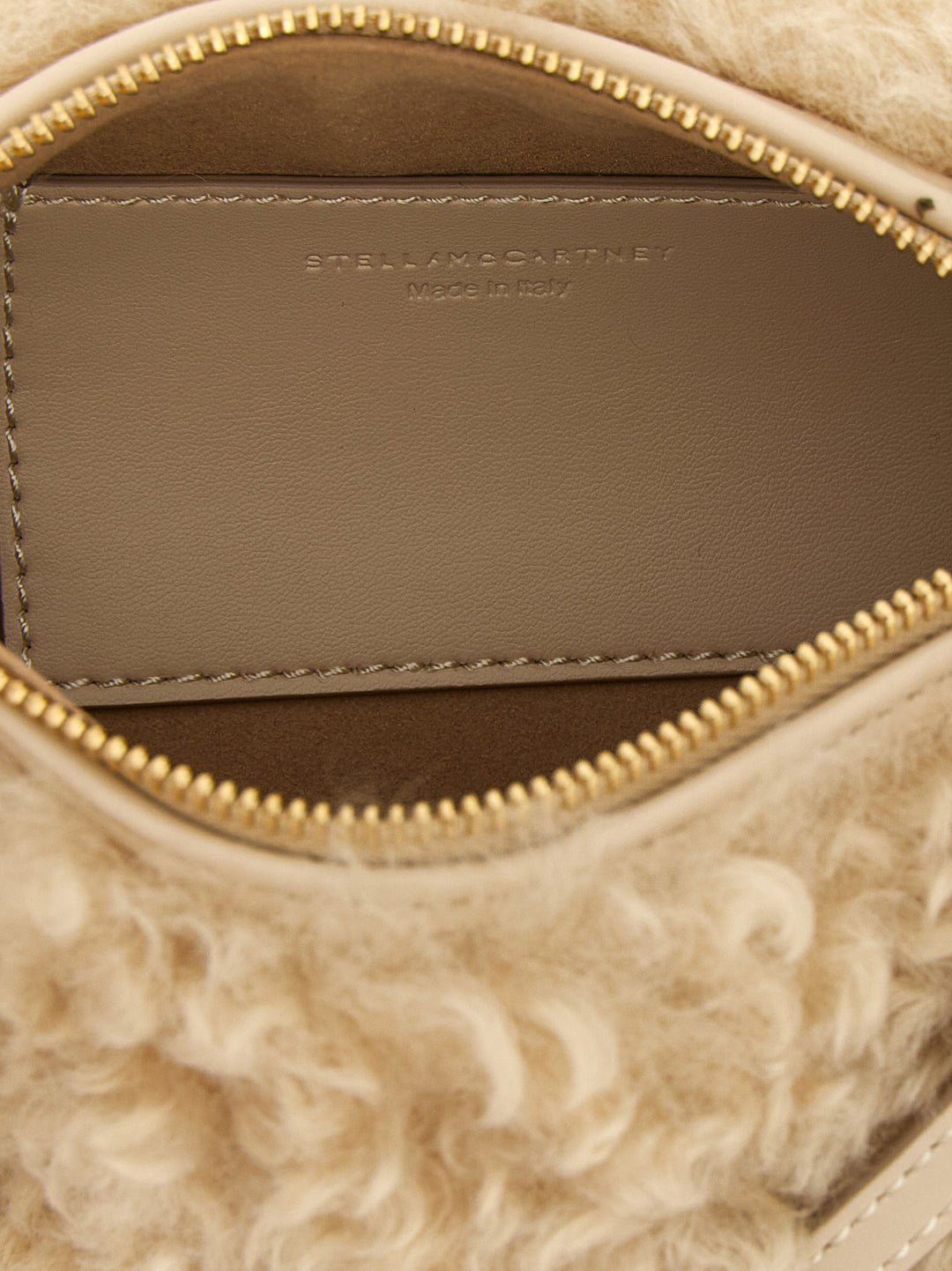 Stella McCartney Sample Sale | Stella McCartney Beige Polyester Clutch Bag - | Designer outlet