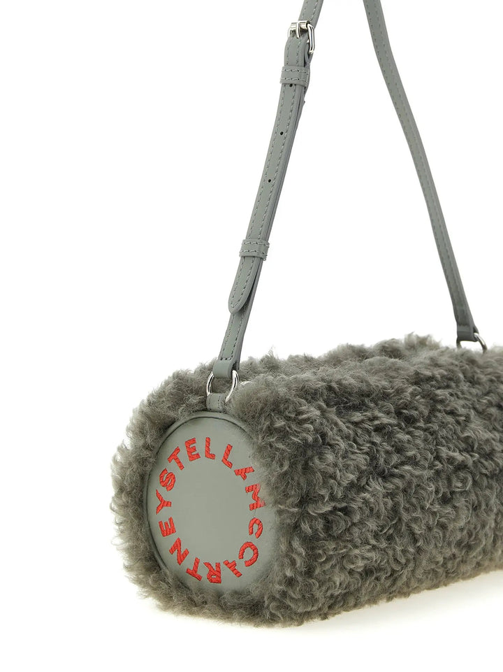 Stella McCartney Sample Sale | Stella McCartney Gray Polyester Clutch Bag - | Designer outlet