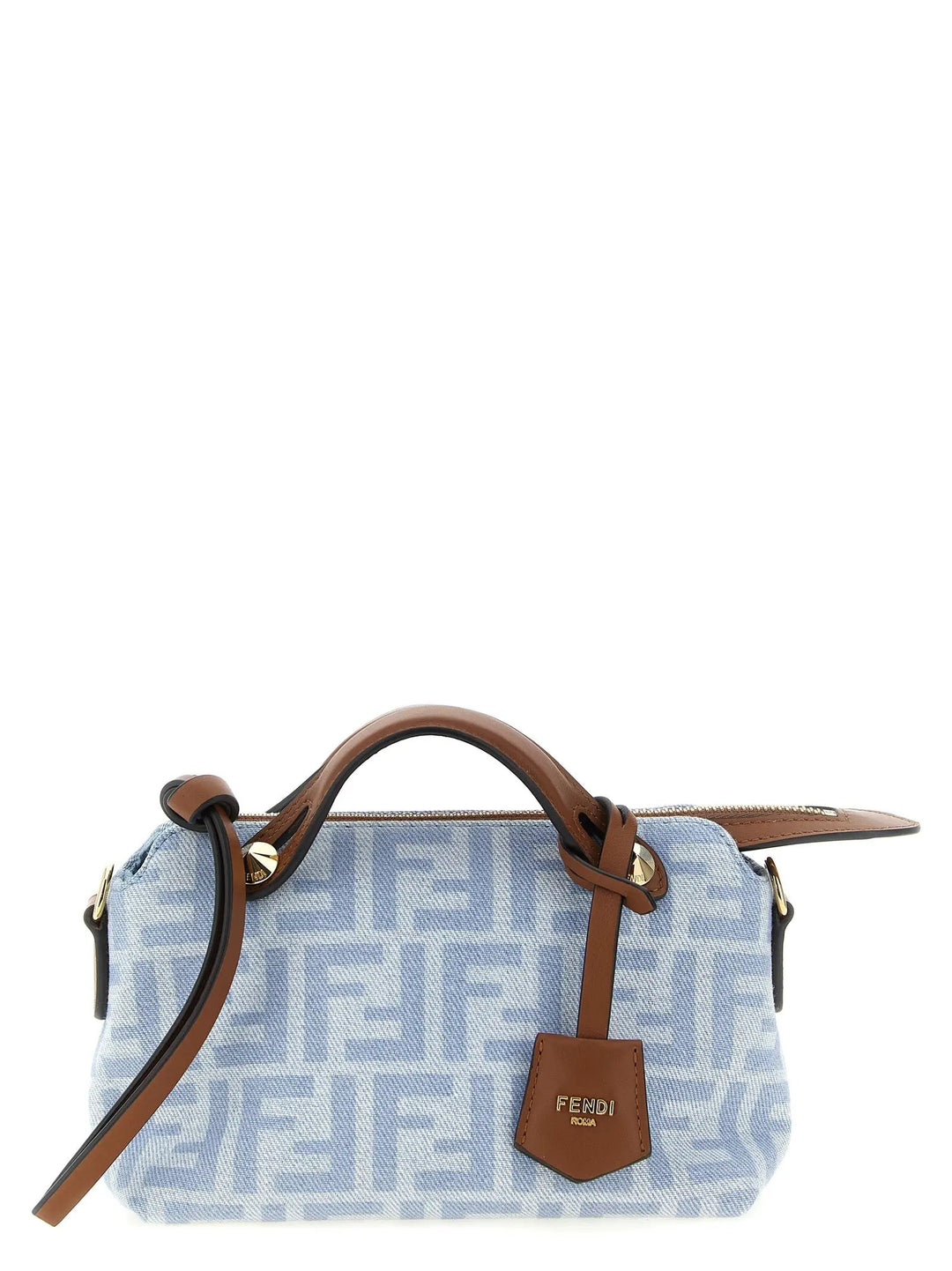 Fendi Sample Sale | Fendi Blue Cotton Handbag - | Designer outlet
