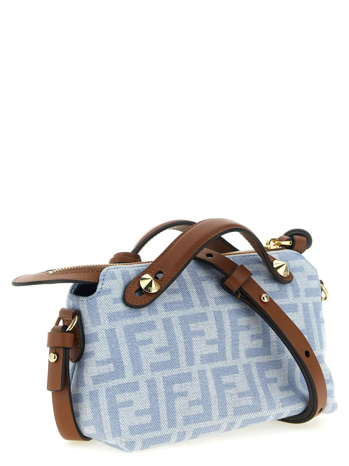 Fendi Sample Sale | Fendi Blue Cotton Handbag - | Designer outlet
