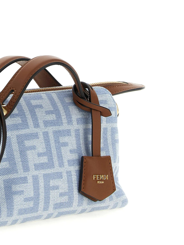 Fendi Sample Sale | Fendi Blue Cotton Handbag - | Designer outlet