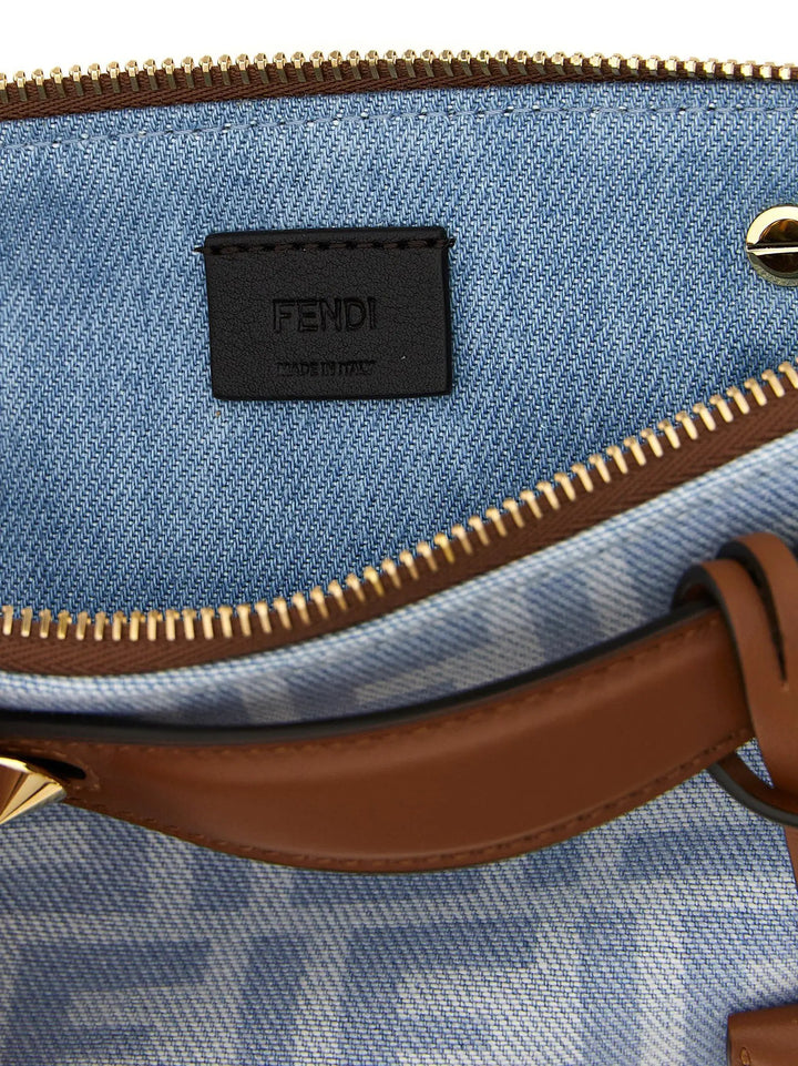 Fendi Sample Sale | Fendi Blue Cotton Handbag - | Designer outlet