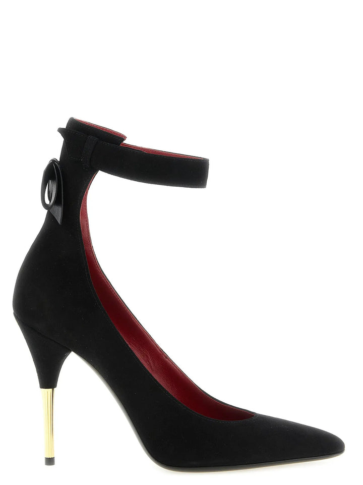 Valentino Garavani Sample Sale | Valentino Garavani Black Goatskin High Heel Pumps - | Designer outlet