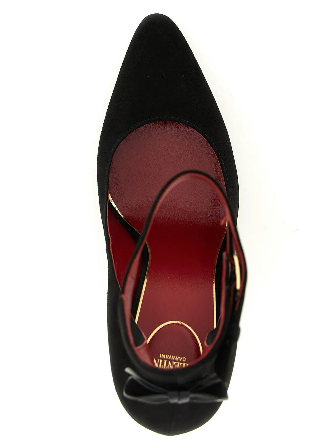 Valentino Garavani Sample Sale | Valentino Garavani Black Goatskin High Heel Pumps - | Designer outlet