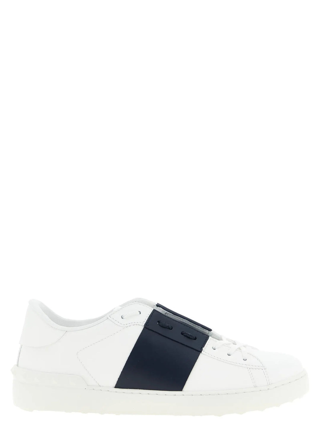 Valentino Garavani Sample Sale | Valentino Garavani Blue Calfskin Low Top Sneakers - | Designer outlet