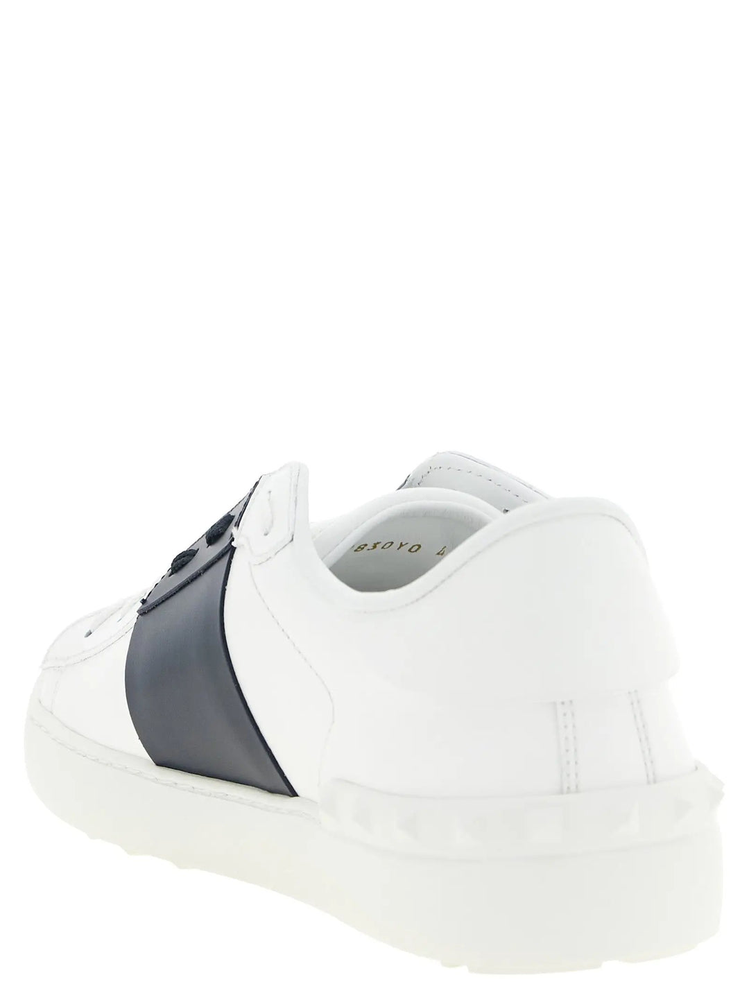 Valentino Garavani Sample Sale | Valentino Garavani Blue Calfskin Low Top Sneakers - | Designer outlet
