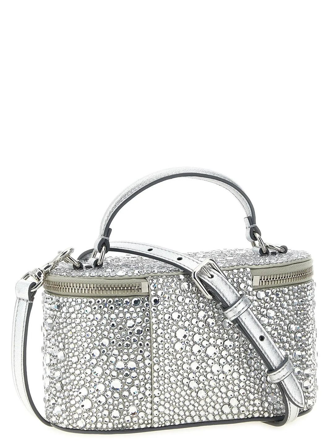 Valentino Garavani Sample Sale | Valentino Garavani Silver Viscose Handbag - | Designer outlet
