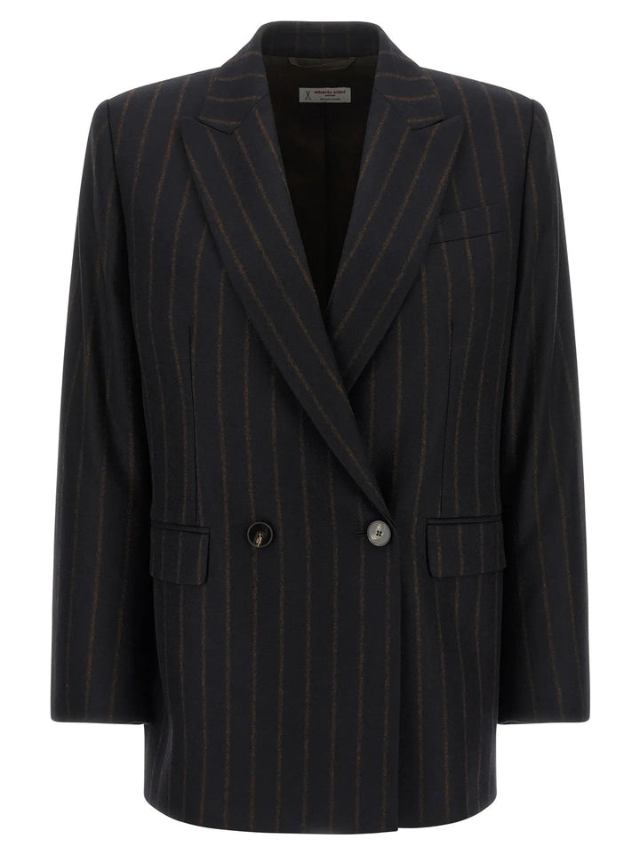Alberto Biani Sample Sale | Alberto Biani Blue Wool Blazer - | Designer outlet