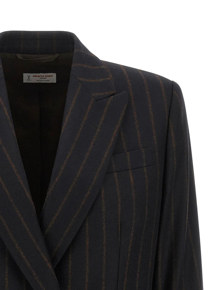 Alberto Biani Sample Sale | Alberto Biani Blue Wool Blazer - | Designer outlet