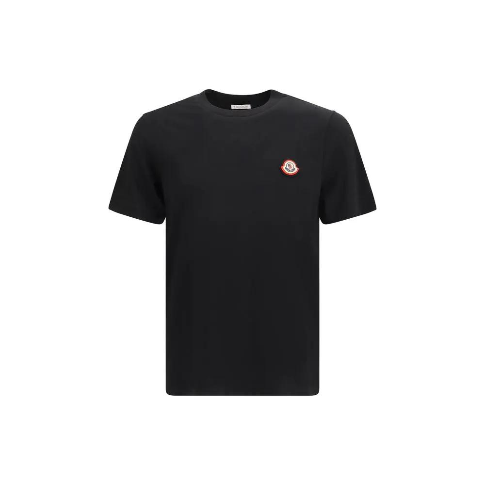 Moncler Sample Sale | Moncler Black Cotton T-Shirt - | Designer outlet
