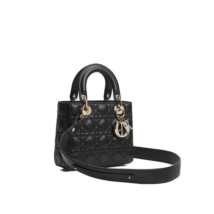 Dior Sample Sale | Dior Black Lamb Leather Shoulder Bag - | Designer outlet