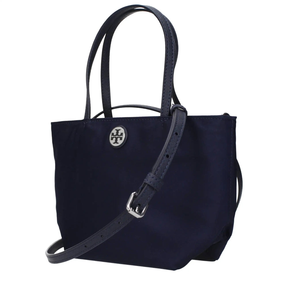 Tory Burch Sample Sale | Tory Burch Blue Nylon Handbag - | Designer outlet