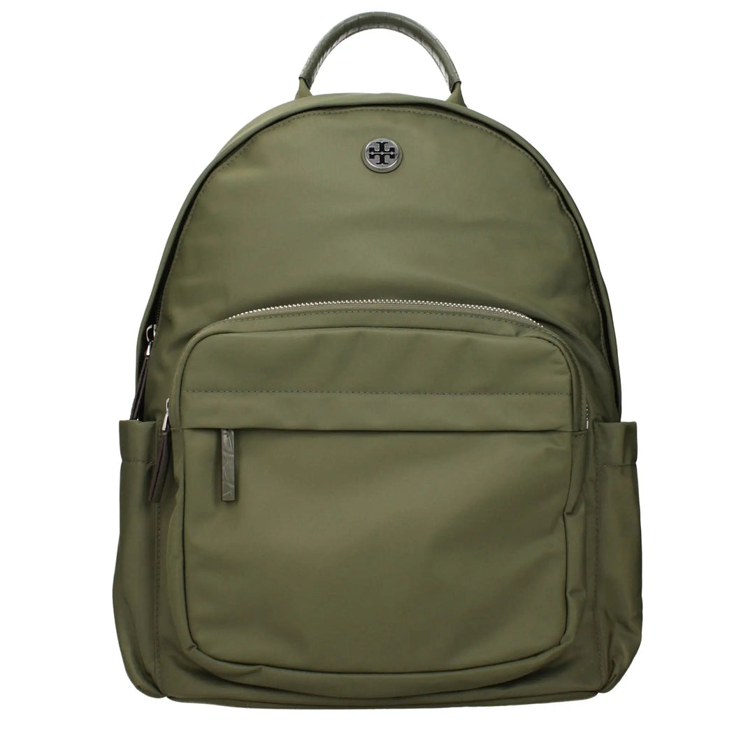 Tory Burch Sample Sale | Tory Burch Green Nylon Backpack - | Designer outlet