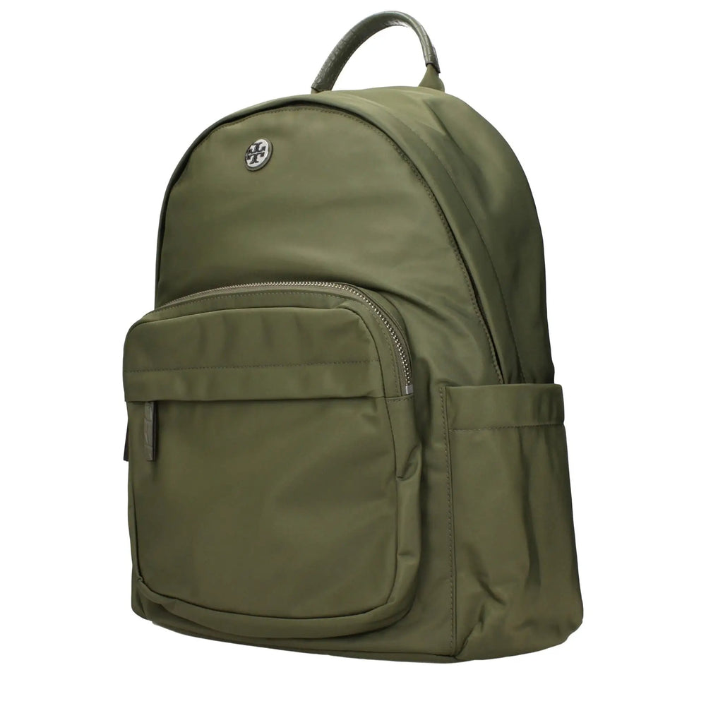 Tory Burch Sample Sale | Tory Burch Green Nylon Backpack - | Designer outlet