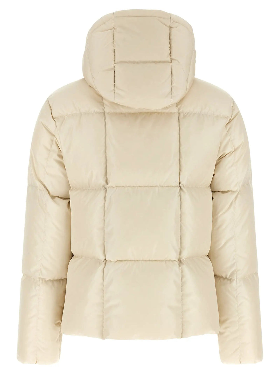 Moncler Sample Sale | Moncler White Polyamide Full-Length Jacket - | Designer outlet