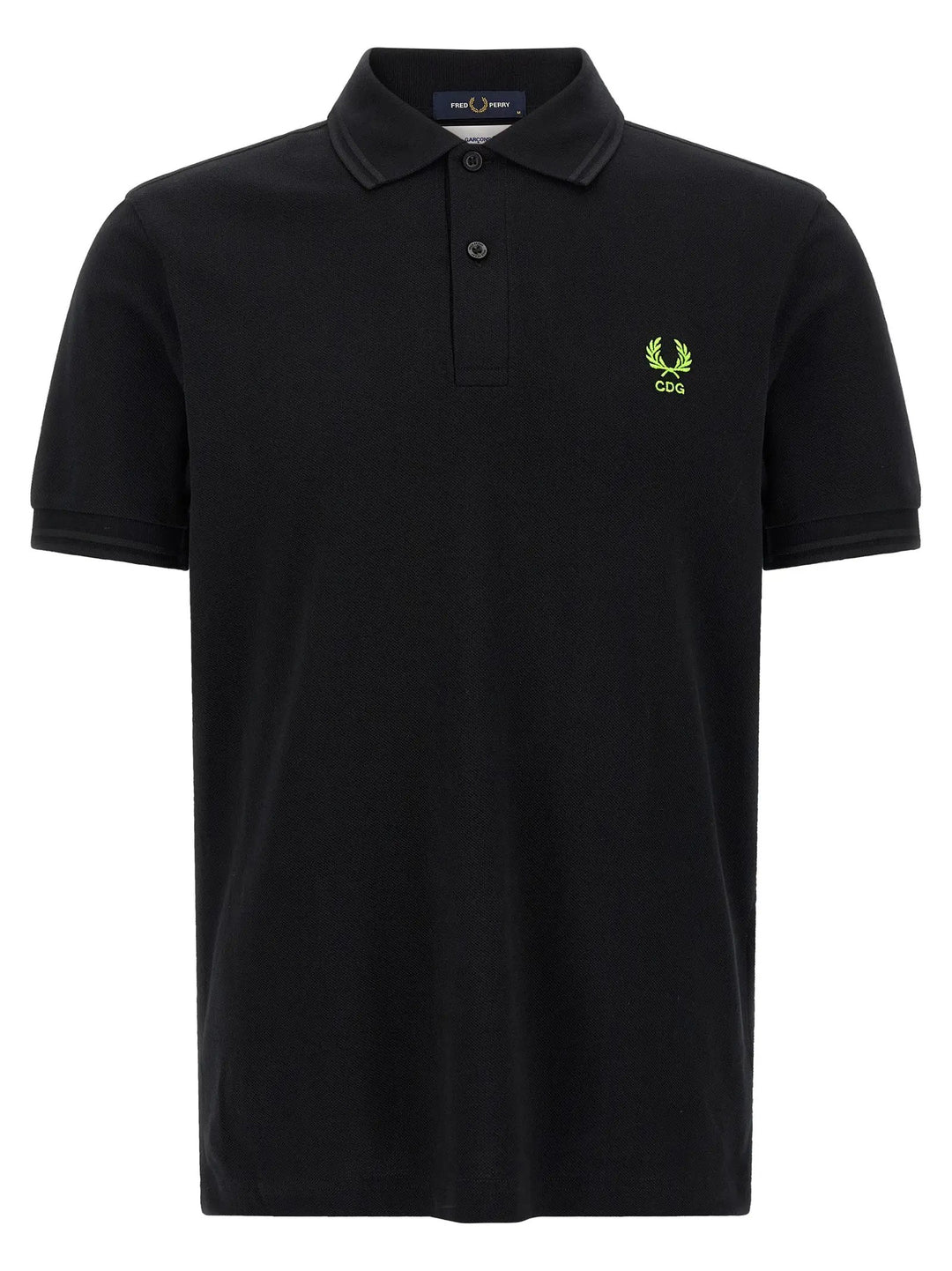 Comme Des Garçons Sample Sale | Comme Des Garçons Bicolor Cotton Polo Shirt - | Designer outlet