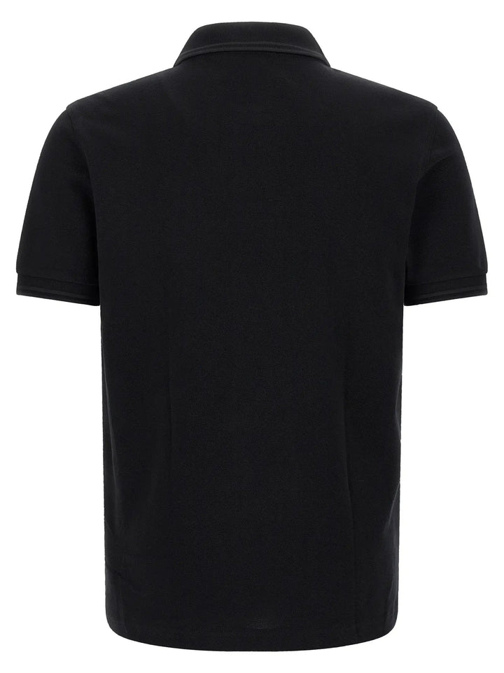 Comme Des Garçons Sample Sale | Comme Des Garçons Bicolor Cotton Polo Shirt - | Designer outlet