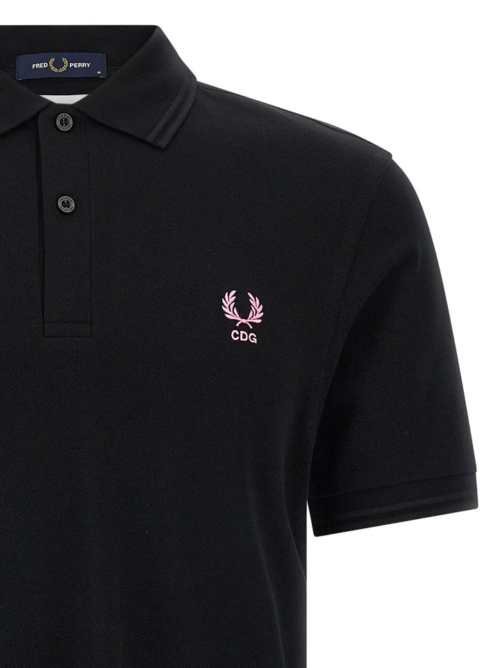Comme Des Garçons Sample Sale | Comme Des Garçons Multicolor Cotton Polo Shirt - | Designer outlet