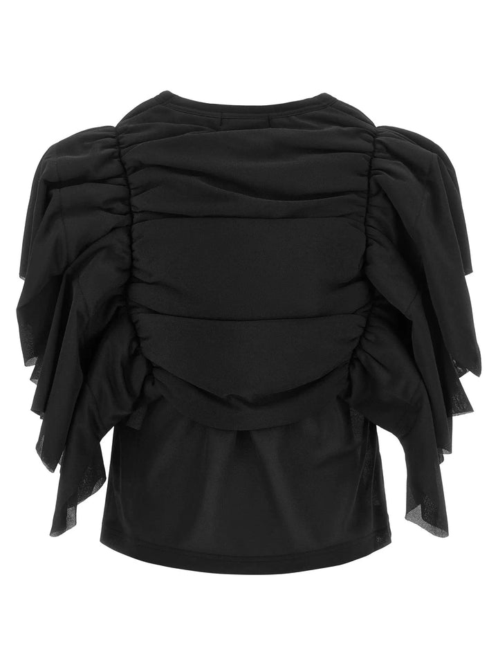 Comme Des Garçons Sample Sale | Comme Des Garçons Black Polyester Pattern Shirt - | Designer outlet