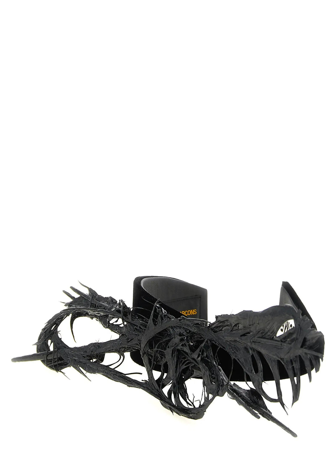 Comme Des Garçons Sample Sale | Comme Des Garçons Black Rayon Headband - | Designer outlet