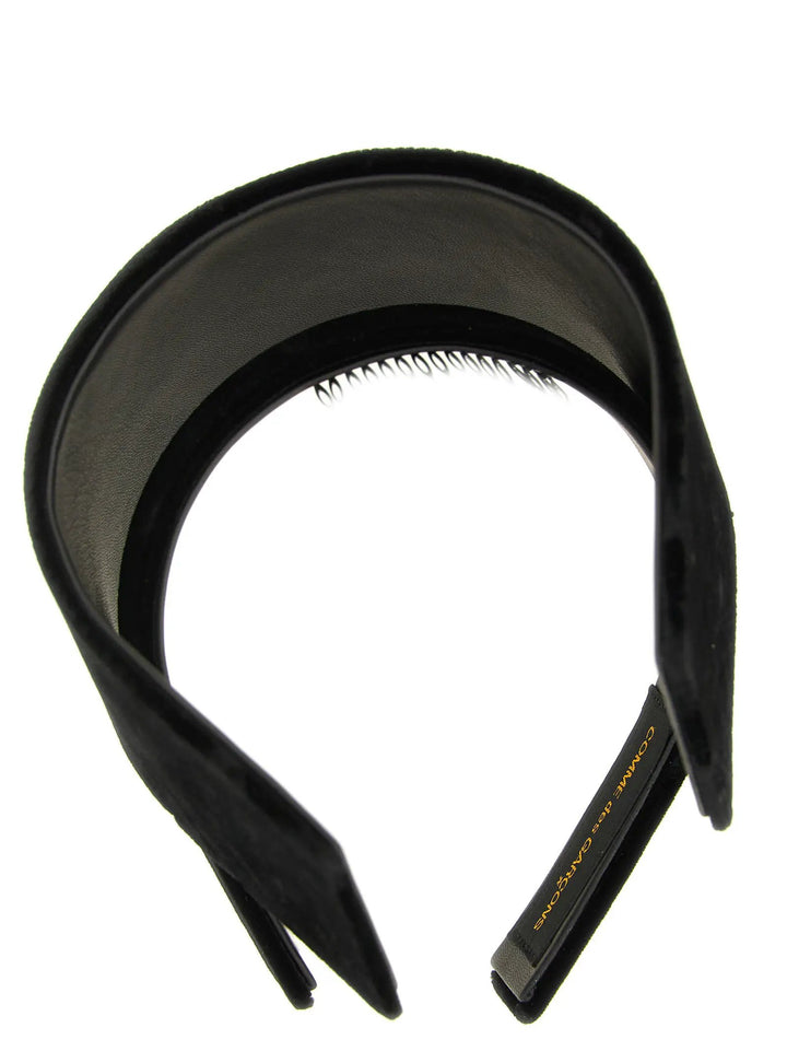 Comme Des Garçons Sample Sale | Comme Des Garçons Black Rayon Headband - | Designer outlet
