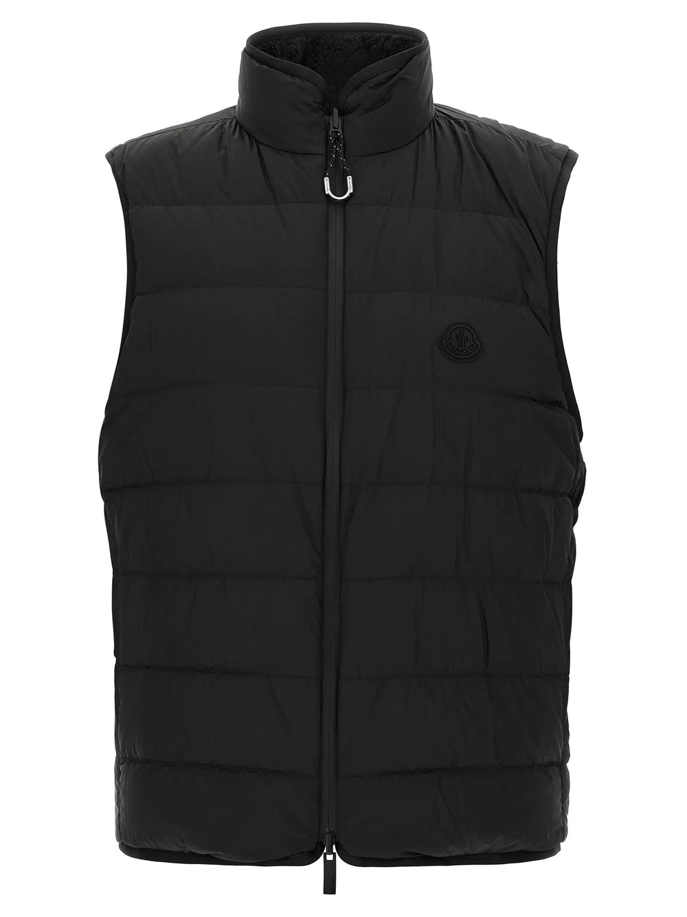 Moncler Sample Sale | Moncler Black Polyester Sleeveless Jacket - | Designer outlet