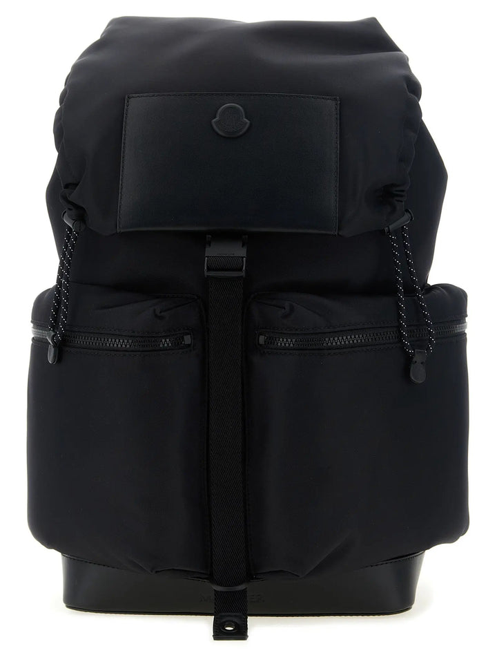 Moncler Sample Sale | Moncler Black Polyamide Backpack - | Designer outlet