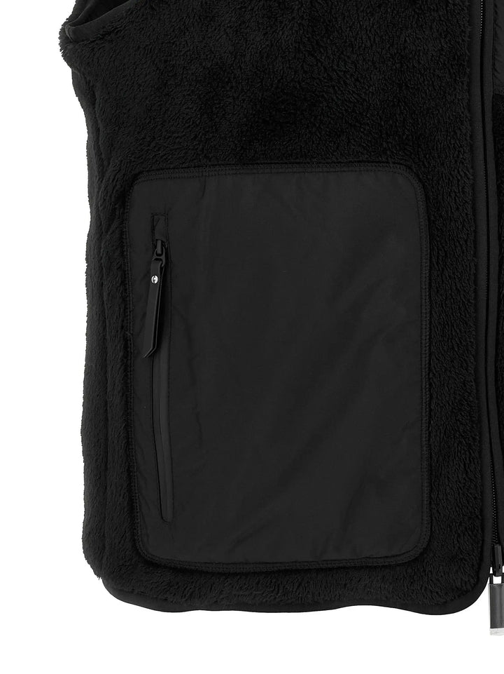 Moncler Sample Sale | Moncler Black Polyester Sleeveless Jacket - | Designer outlet