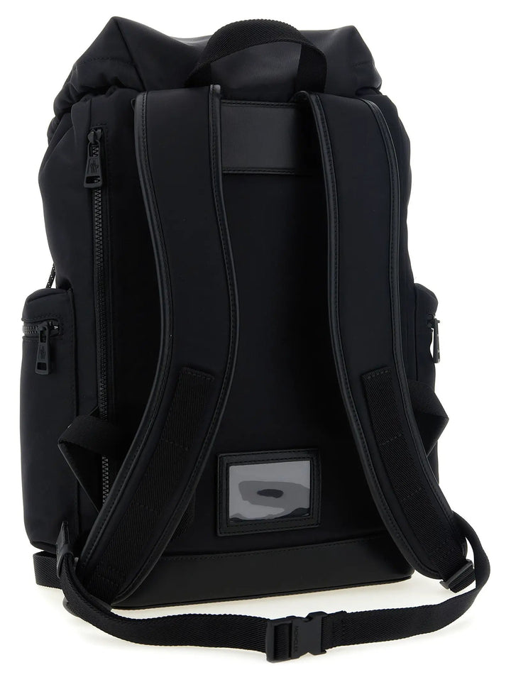 Moncler Sample Sale | Moncler Black Polyamide Backpack - | Designer outlet