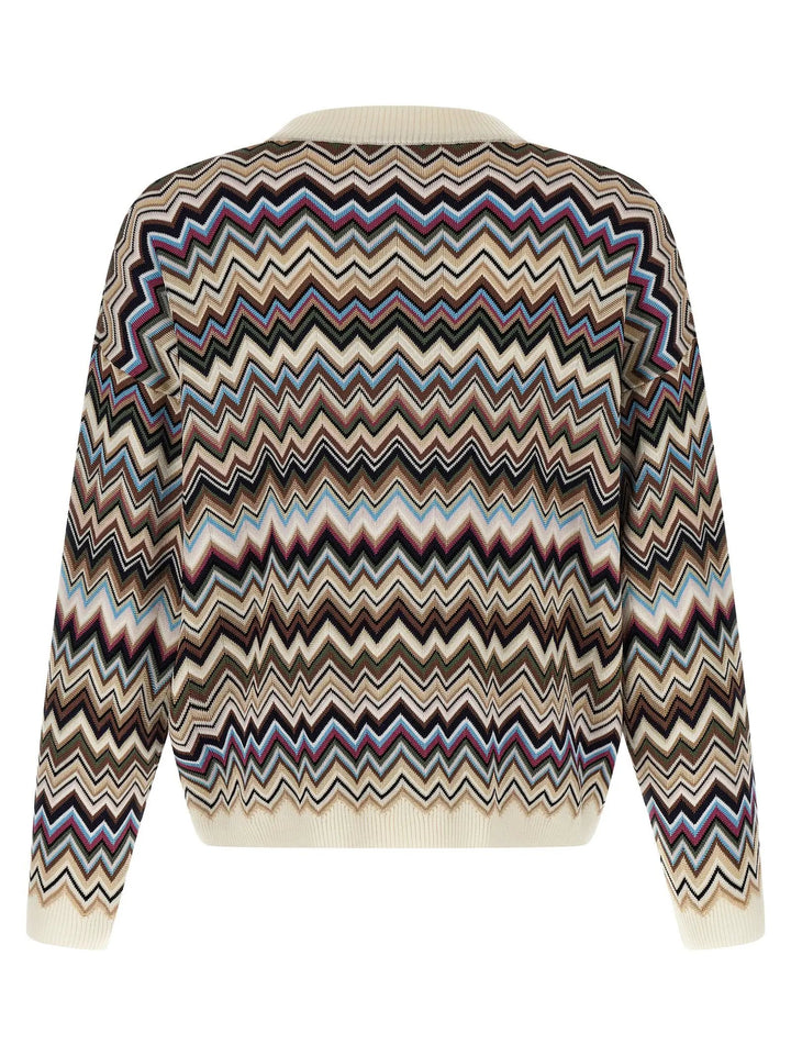 Missoni Sample Sale | Missoni Multicolor Viscose Cardigan - | Designer outlet