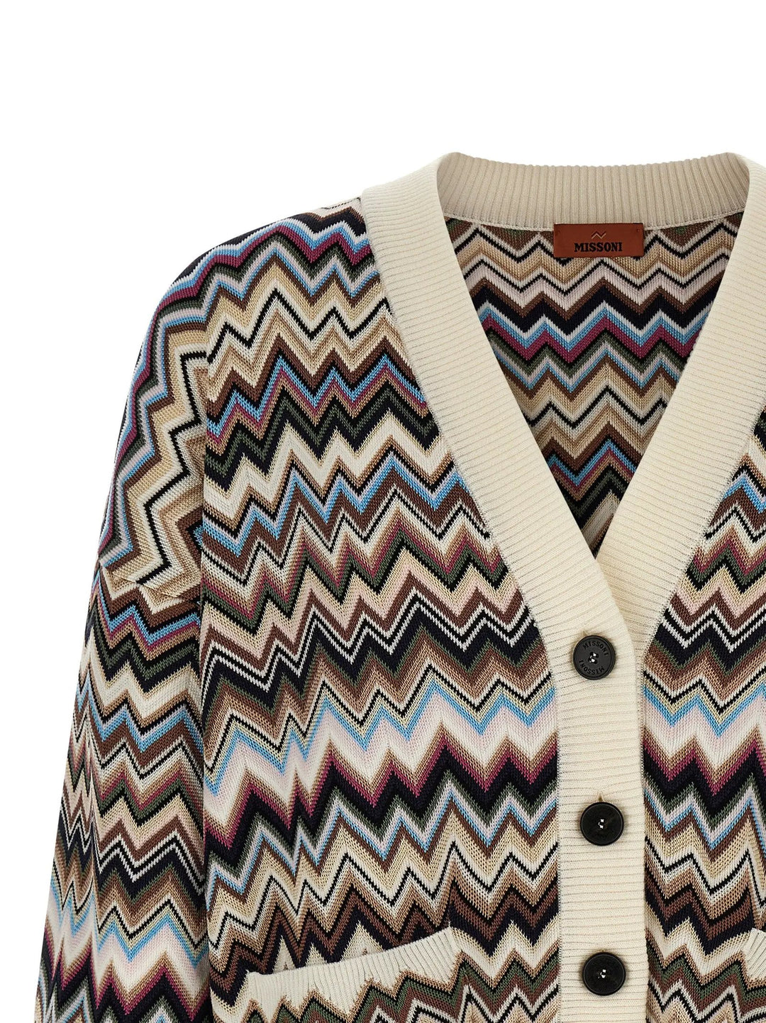 Missoni Sample Sale | Missoni Multicolor Viscose Cardigan - | Designer outlet