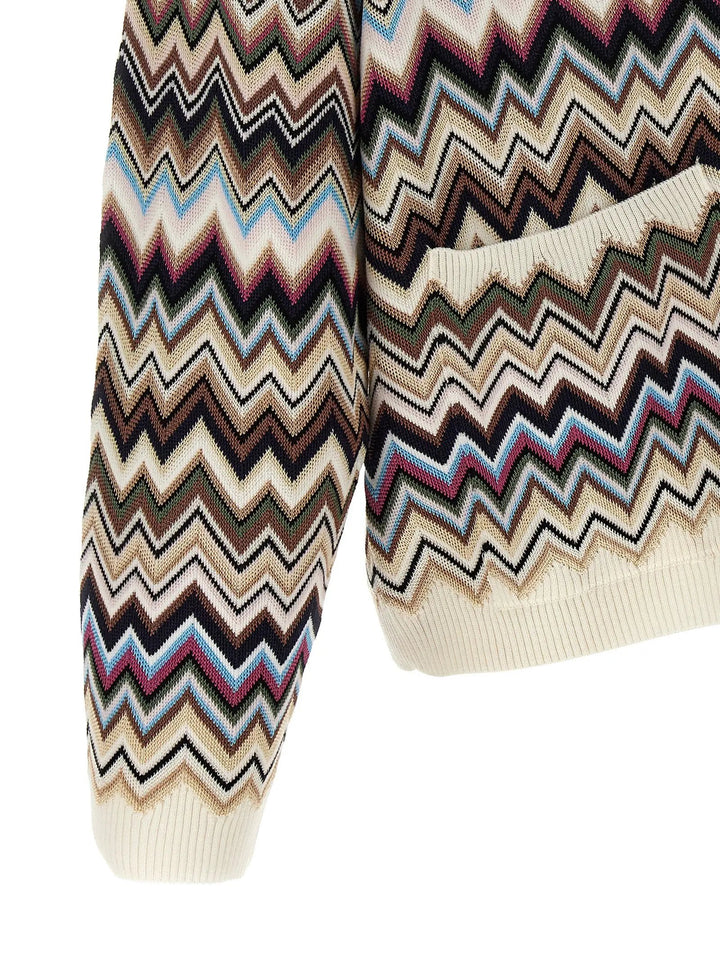 Missoni Sample Sale | Missoni Multicolor Viscose Cardigan - | Designer outlet